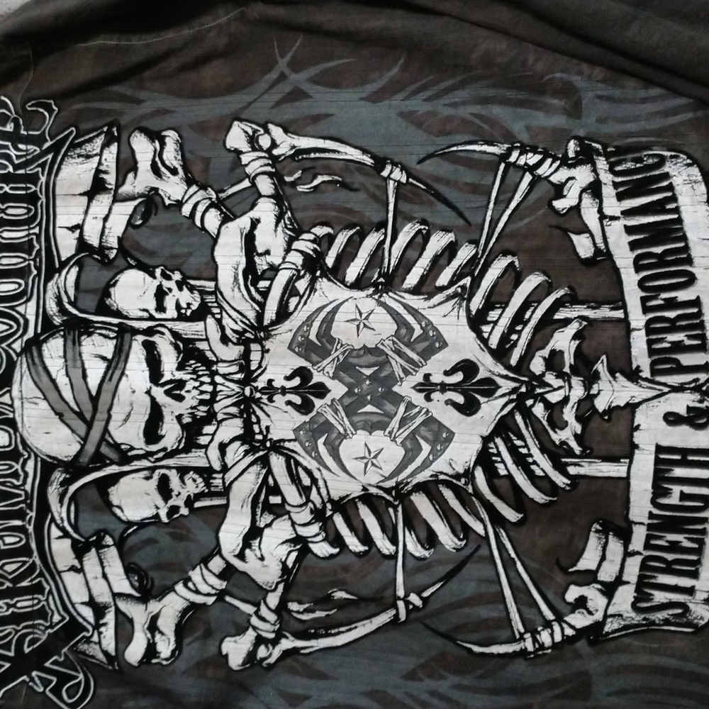 Affliction Xtreme Couture dress shirt
